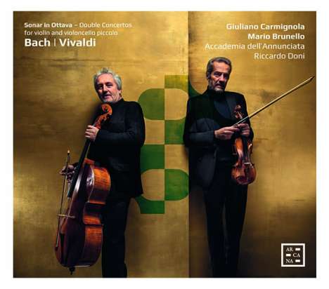 Giuliano Carmignola - Sonar in Ottava (Doppelkonzerte für Violine &amp; Violoncello piccolo), CD