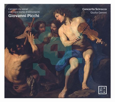 Giovanni Picchi (1572-1643): Canzoni da sonar con ogni sorte d'istromenti (Venedig 1625), CD