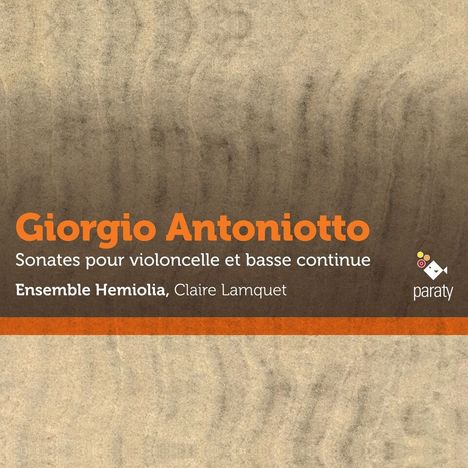 Giorgio Antoniotto (1681-1766): Sonaten für Cello &amp; Bc Nr. 2-6,10,11, CD