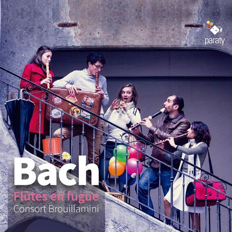 Johann Sebastian Bach (1685-1750): Bach - Flutes en fugue, CD