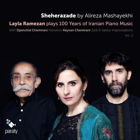 Layla Ramezan plays 100 Years of iranian Piano Music Vol.2, CD