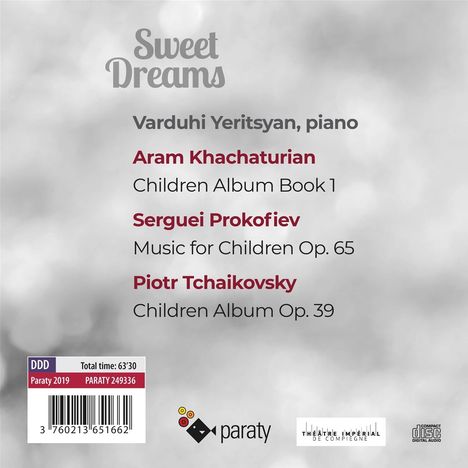 Varduhi Yeritsyan - Sweet Dreams, CD