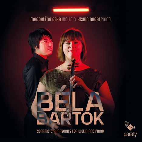 Bela Bartok (1881-1945): Sonaten für Violine & Klavier Nr.1 & 2, CD