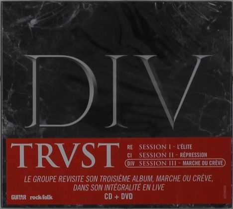 Trust (Frankreich): Div (Session III), 1 CD und 1 DVD