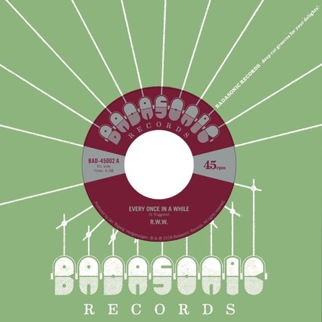 R.W.W. (Reggae Workers Of The World): Every Once In A While/Jesse James (Limited-Edition), Single 7"