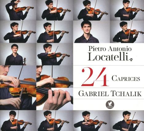 Pietro Locatelli (1695-1764): Capriccios op.3 Nr.1-24 für Violine solo, CD