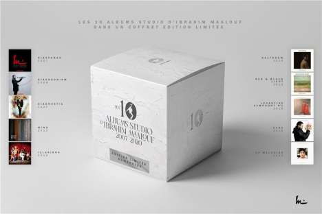 Ibrahim Maalouf (geb. 1980): Les 10 Albums D'Ibrahim Maalouf 2007 - 2020 (Limited Edition), 12 CDs