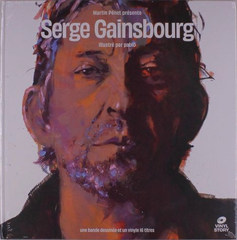 Serge Gainsbourg (1928-1991): Martin Pénet Présente Serge Gainsbourg Illustré Par PablO (Hardcover Book), LP