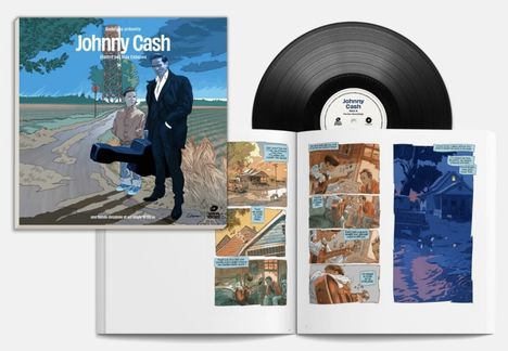 Johnny Cash: Vinyl Story (LP + Hardback Illustrated Book), 1 LP und 1 Buch