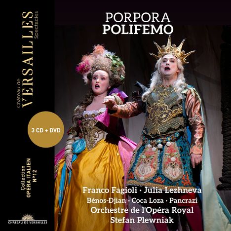 Nicola Antonio Porpora (1686-1768): Polifemo, 3 CDs und 1 DVD