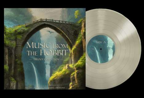 The City Of Prague Philharmonic Orchestra: Filmmusik: The Hobbit - Film Music Collection (Milky Clear Vinyl), LP