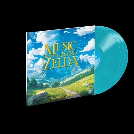 London Music Works: Filmmusik: Music From The Legend Of Zelda (Skyblue 3LP Trif.), 3 LPs