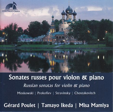 Gerard Poulet - Sonates russes, CD