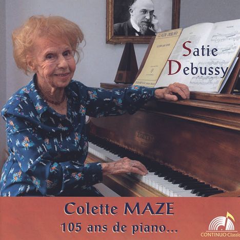 Colette Maze - 105 Ans de Piano, CD