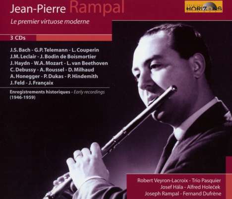Jean-Pierre Rampal  - Le Premiere Virtuose Moderne, 3 CDs