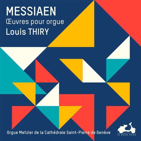 Olivier Messiaen (1908-1992): Orgelwerke, 3 CDs