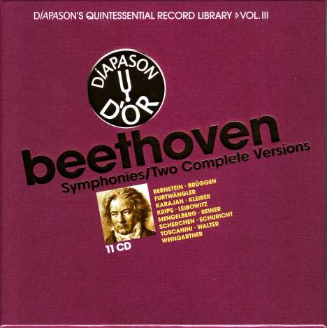 Ludwig van Beethoven (1770-1827): Symphonien Nr.1-9, 11 CDs