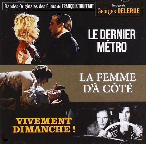 Filmmusik: Le Dernier Metro /La Femme D'A Coté / Vivement Dimanche!, 2 CDs