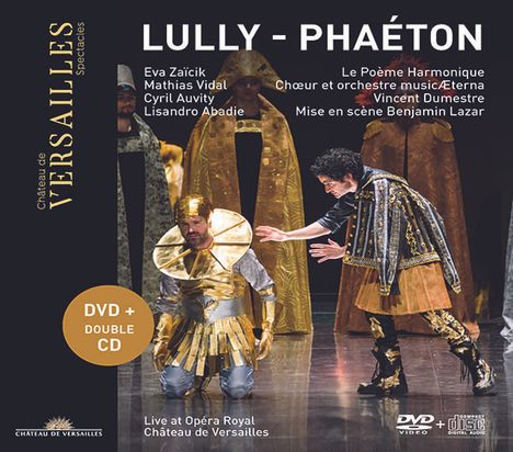 Jean-Baptiste Lully (1632-1687): Phaeton, 2 CDs und 1 DVD