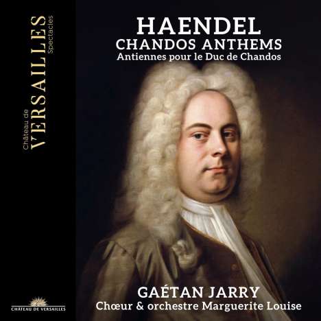 Georg Friedrich Händel (1685-1759): Chandos Anthems Nr.1,4,6, CD