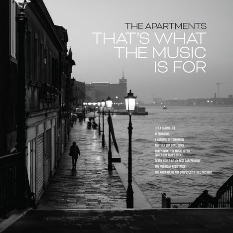 The Apartments: That's What the Music Is For (White Vinyl), LP