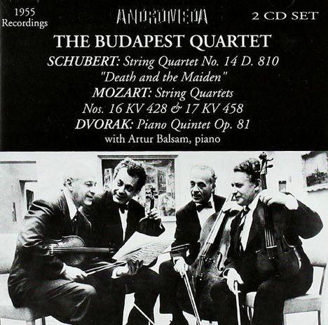 Budapest Quartet, 2 CDs
