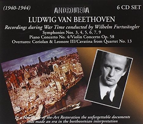 Ludwig van Beethoven (1770-1827): Symphonien Nr.3-7,9, 6 CDs