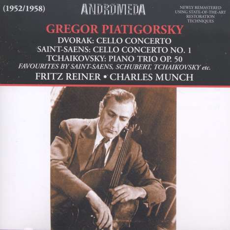 Gregor Piatigorsky spielt Cellokonzerte, 2 CDs