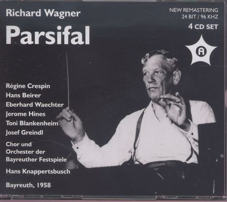 Richard Wagner (1813-1883): Parsifal, 4 CDs