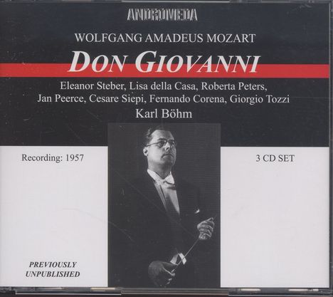 Wolfgang Amadeus Mozart (1756-1791): Don Giovanni, 3 CDs