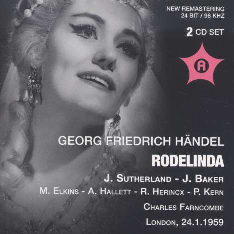 Georg Friedrich Händel (1685-1759): Rodelinda, 2 CDs
