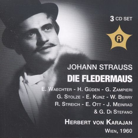 Johann Strauss II (1825-1899): Die Fledermaus, 3 CDs