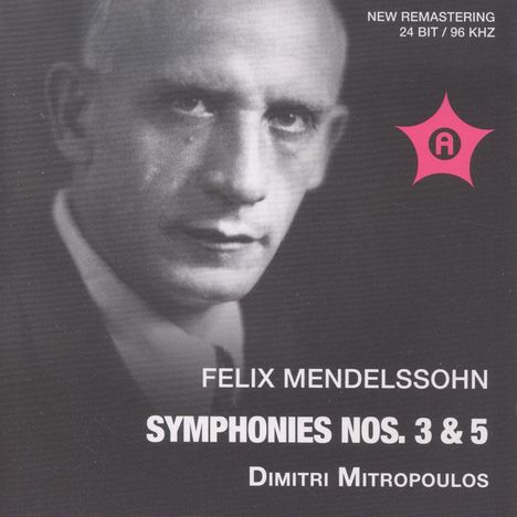 Felix Mendelssohn Bartholdy (1809-1847): Symphonien Nr.3 &amp; 5, CD