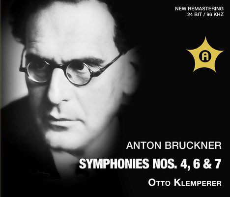 Anton Bruckner (1824-1896): Symphonien Nr.4,6,7, 3 CDs