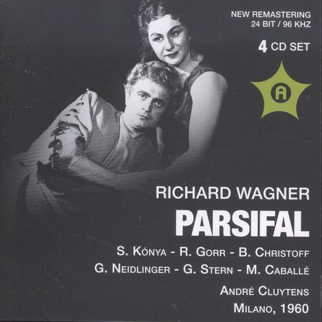 Richard Wagner (1813-1883): Parsifal, 4 CDs