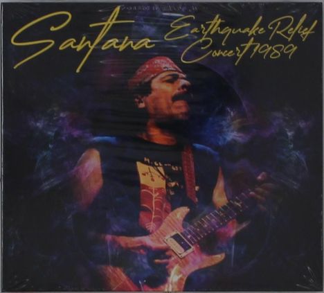 Santana: Earthquake Relief Concert 1989, 2 CDs