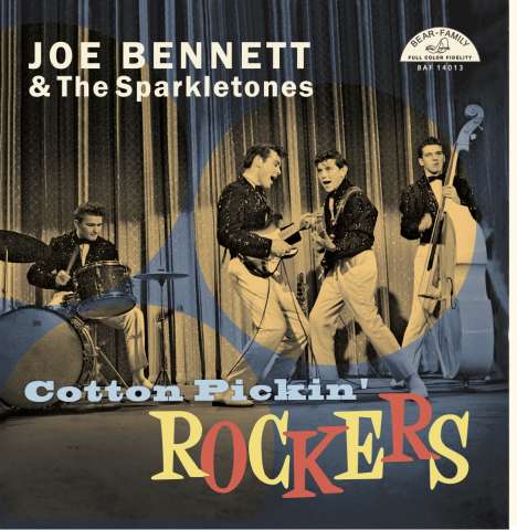 Joe Bennett &amp; The Sparkletones: Cotton Pickin' Rockers (Limited Edition) (45 RPM), LP