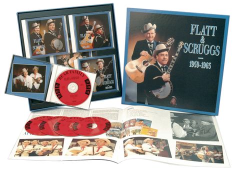 Lester Flatt &amp; Earl Scruggs: Flatt &amp; Scruggs 1959 - 1963, 5 CDs