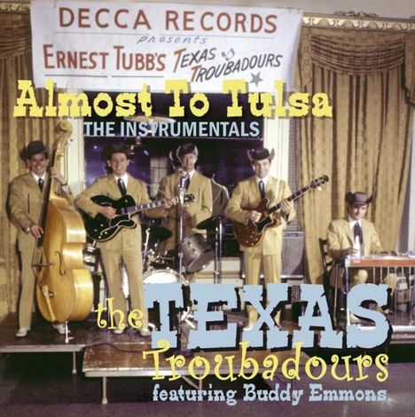 Texas Troubadours: Almost To Tulsa: The Instrumentals, CD