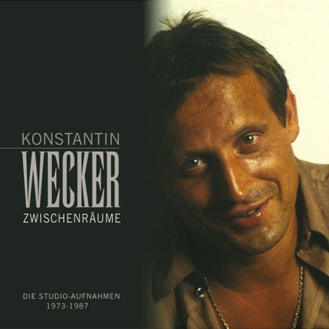 Konstantin Wecker: Zwischenräume: Die Studioaufnahmen 1973 - 1987, 7 CDs und 1 DVD