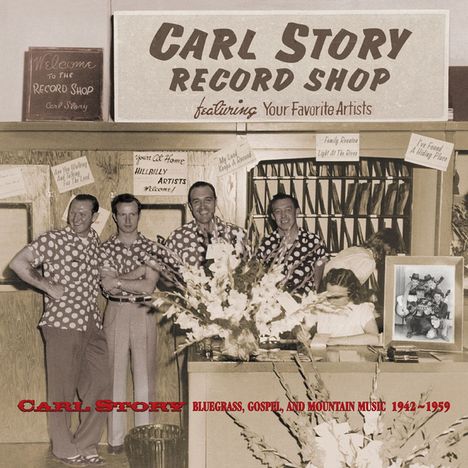 Carl Story: A Life In Rural Music 1942 - 1959, 4 CDs und 1 Buch