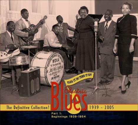 Plug It In! Turn It Up! Das Standardwerk! Electric Blues 1939 - 2005, Teil 1: 1939 - 1954 (Booklet in englisch), 3 CDs