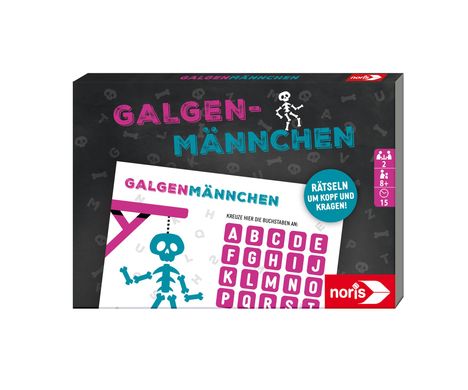 Galgenmännchen - Spielblock, Spiele
