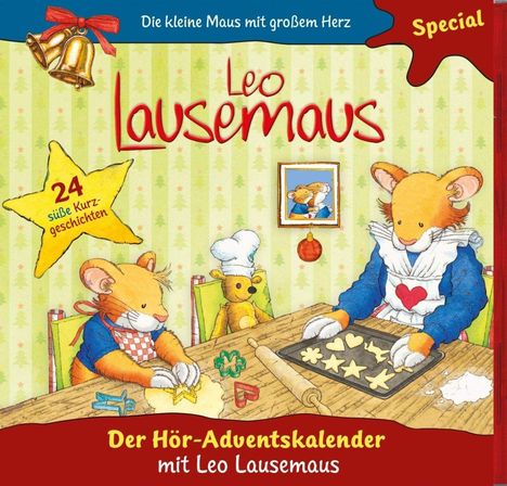 Leo Lausemaus - Der Hör-Adventskalender mit Leo Lausemaus, 2 CDs