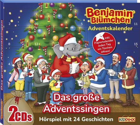 Benjamin Blümchen Special: Adventskalender, 2 CDs