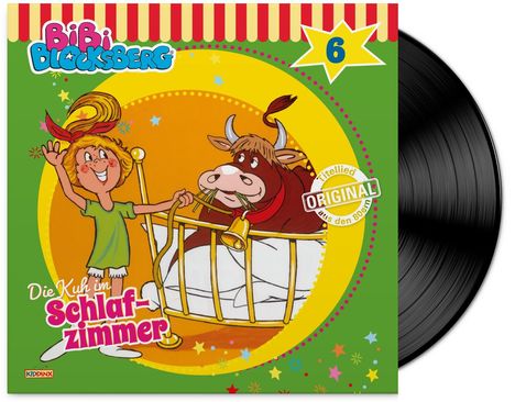 Bibi Blocksberg: Bibi Blocksberg (Folge 6) Die Kuh im Schlafzimmer (Retro Edition auf Vinyl), LP