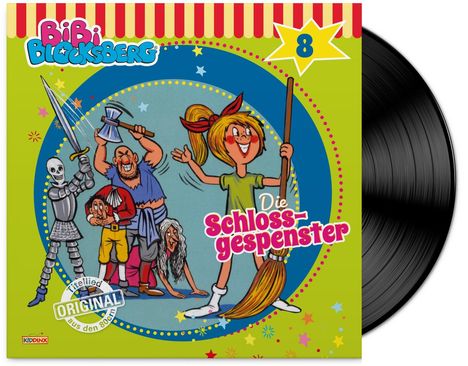 Bibi Blocksberg: Bibi Blocksberg (Folge 8) Die Schlossgespenster (Retro Edition auf Vinyl), LP