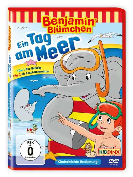 Benjamin Blümchen - Ein Tag am Meer: Das Walbaby / Der Leuchturmwärter, DVD