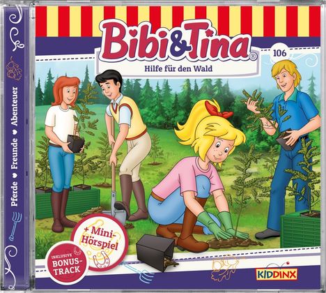 Bibi und Tina 106: Hilfe für den Wald, CD