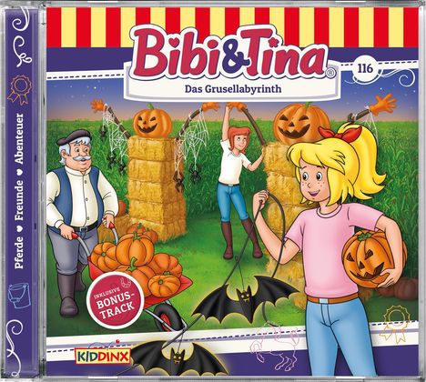 Bibi &amp; Tina Folge 116: Das Grusellabyrinth, CD